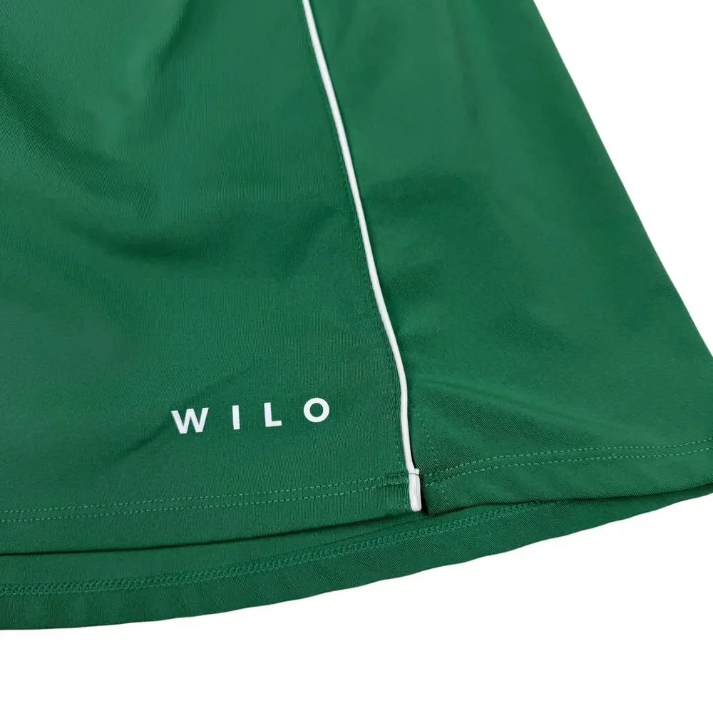 Wilo The Label Green Athletic Skirt Skort Pickleball Tennis Gym Workout Sz S